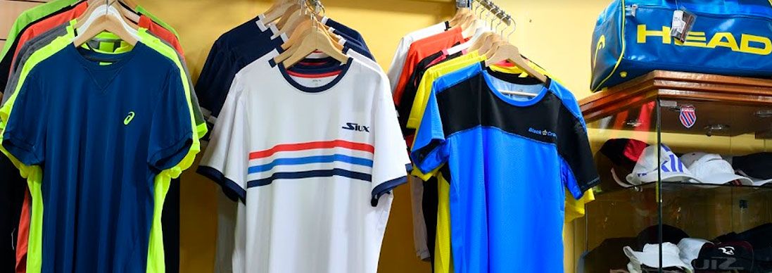 Tiendas de equipación de Pádel